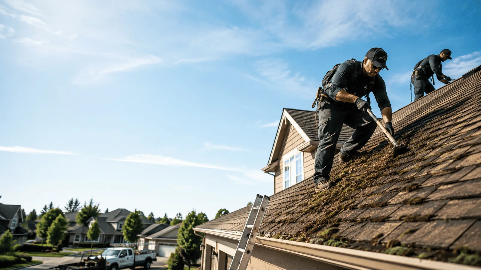 Roof Moss Removal in Slatedale, PA near me